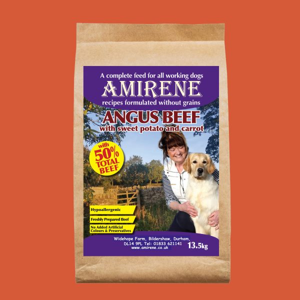 Amirene Grain Free Adult Angus Beef Bag