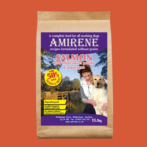 Amirene Grain Free Adult Salmon with Trout Bag
